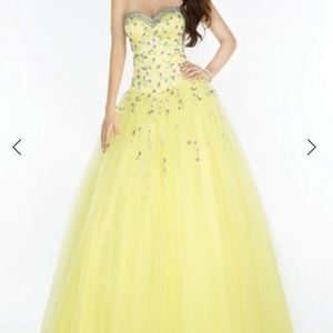 Yellow Ball Gown